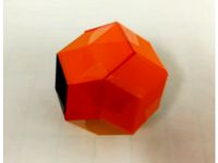 Puzzle, Golden Rhombohedra, Bilinski Dodecahedron, Rhomibc Triacontahedron by lgbu