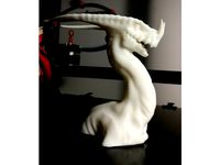 HALIFAX - DRAGON BUST (+Long horns version) by LarnOm