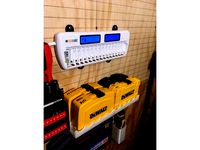 AA & AAA Battery Charger Mounting Brackets by cmadson