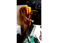 Fluke 179 meter and probe holder (side mount) by Rando