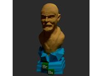 Walter White Bust (Non-Cartoon) by NWilly