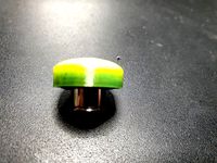 Dome hats to Xbox controller thumbsticks by makerpetri