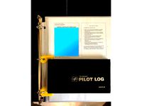 Pilot's Logbook Notebook Holder by alterob