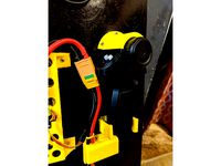 Electric Longboard Transmitter Storage Clamp by debovine