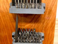 Driver bit holder by DigiFabHardWare