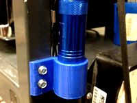 Flashlight holder by DigiFabHardWare