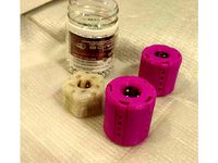 Linear recirculating ball bearing 10mm (5 row) v2 by SiberK