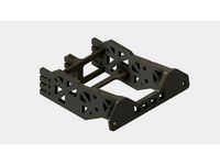 Tesla Model X No Drill Front License Plate Mount by chilman408