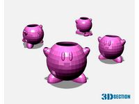 Kirby Planter by 3Dsection