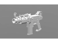 Fortnite: Submachine gun  weapon by lulu1491