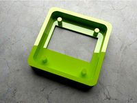 Monochrome 1.3" 128x64 OLED Cover by XENOTpro