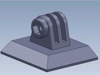 GoPro quick release for tripod by RoudCach