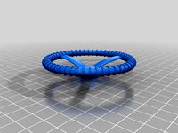 Steering Wheel LCD Knob with matching Extruder Indicator  by Slay3er_x