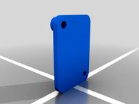 Servo horn backplate fms  by Flygtur