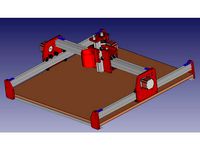 My New 3D printed CNC (X-carve version) by dgferrete