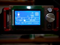 Anet A8 full graphics LCD mount by kemozun