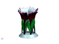 Flowery Pen Holder by ippe