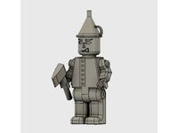 Lego -like Tin Man(The Wizard of Oz) by jpasternack