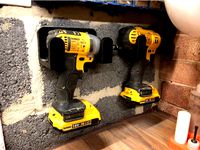 Dewalt 18v XR Drill Wall Mount by Sp00kie13
