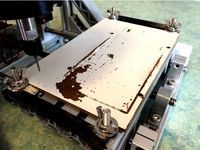 CNC Spoilboard Clips for use with HDF Sheets by coddingtonbear