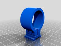 Microphone to flash hot shoe mount 25-26mm diam by Pillage_then_burn