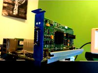 Low profile PCI bracket for LSI Logic SAS1068E SAS controller by ex-parrot