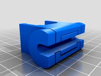 Captive Customizable Supported Cable Holder by MisterMcDuck