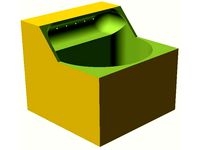 Resin Mixing & Pouring Container for Composite Materials by TimBassler