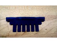 Gel Electropherisis Comb by ladder75