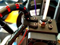 Anycubic Kossel Hotend Cableholder oversized holes by Russ_T