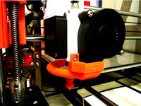 E3D Volcano fan shroud for Original Prusa i3 MK2/2S/3 by De3dPrintman