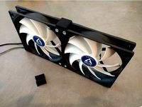 Arctic F12 (12cm fan) Clamp / Connector by MechanTOurS