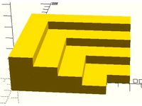 Customisable corner stairs/display rack by angelkoh