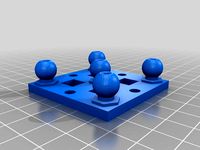 Base plate for _Locking ball and socket arm_ by KeiserZA