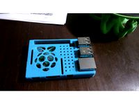 Raspberry Pi 3 Model B+ top (with POE pins) by SystemDisc