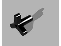 Hypercube Bed Levelling Knob by Feeop042