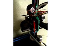 chimera+ mount for cr-10 with 5015 blower hotend cooler by hipsel