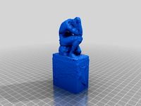 "Urheilija" ("Athlete") statue by firebirdman