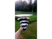 Garden lamp house for lamp post by Magnum81