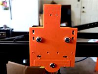 Tronxy X5s Stabilized Carriage - REMIX - adustable tension by tamccain