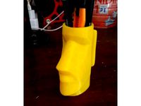 Portapenne Moai / Moai pen holder by vidatox