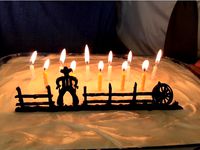 Cowboy Cake Topper by craeen