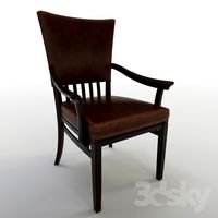 Modern Craftsman-Morris School Arm Chair