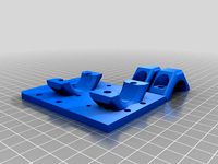 Anet A8 - Dremel Flex holder and extra by hanzon