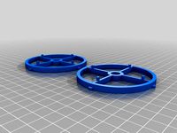 Spool Holder PLA - 73mm + 56mm added  by yo8aiv