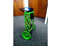 Balancing Robot Frame for Youtube Tutorial Series by JothamB