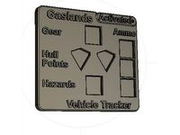 Gaslands Vehicle Dice Dashboard by jpri69