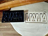 Cortador de galletas Mamá, 10cm by ErickArmenta