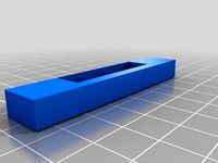 This part holds the card edge connector and is inserted into the cartridge guide. by metalbox