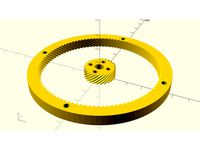 3d printed gear by mauroalfieri